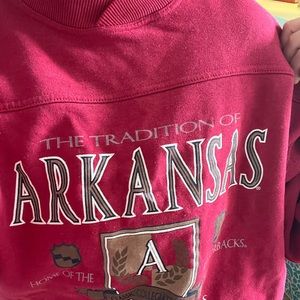Vintage University of Arkansas Sweatshirt - UofA